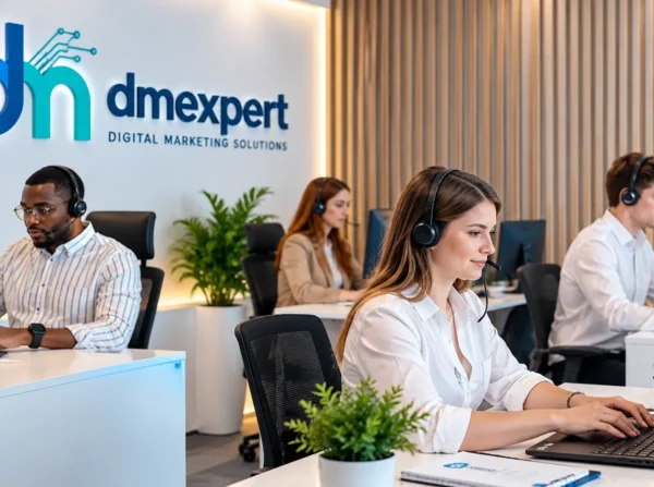 Modern dmexpert Call Center Office